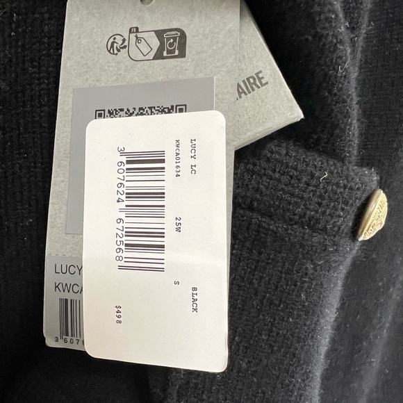 Zadig & Voltaire Black Button-Up Jacket - Picture 3 of 11